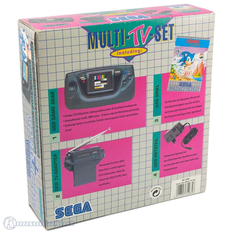 Konsole Multi-TV-Set + Sonic 1 + TV Tuner + Netzteil