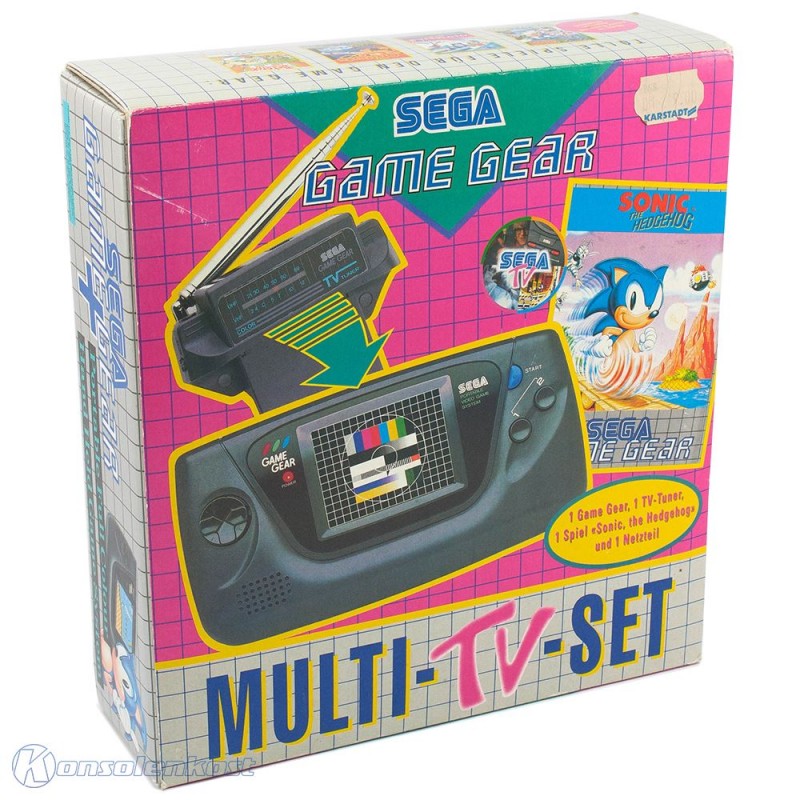 Konsole Multi-TV-Set + Sonic 1 + TV Tuner + Netzteil