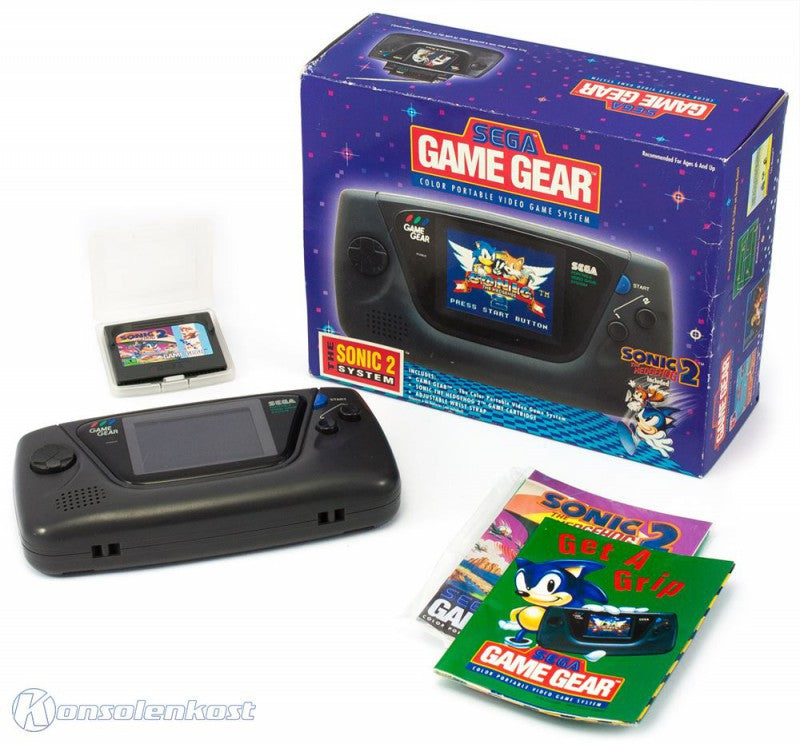 Konsole Value Pak + Sonic 2 + Joe Montana Football + US Netzteil
