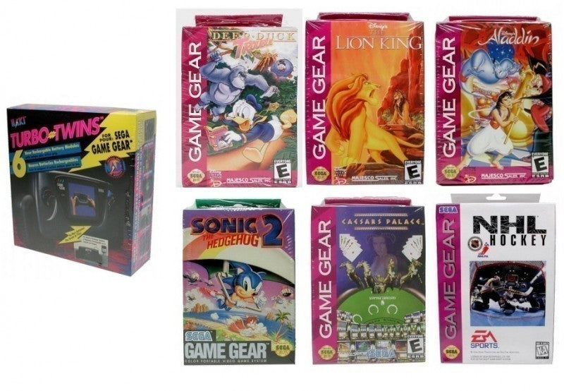 Spielesammlung 6 Spiele + Akkupack