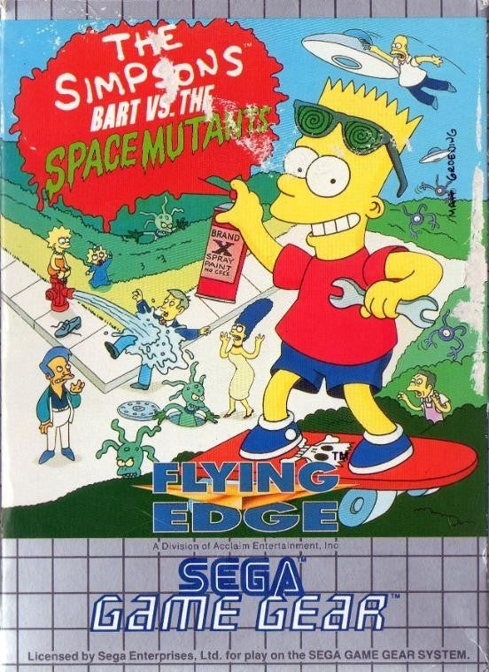 The Simpsons Bart vs. The Space Mutants