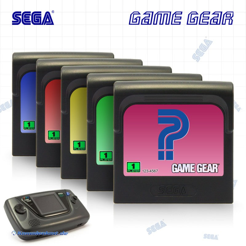 Wundertüte: 5 Original Game Gear Spiele
