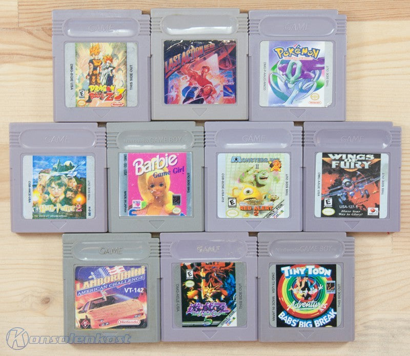 10 GameBoy Spiele zum TOP Preis! GB16