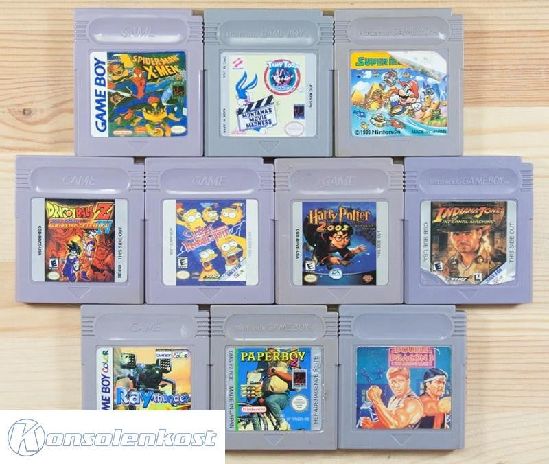 10 GameBoy Spiele zum TOP Preis! GB19