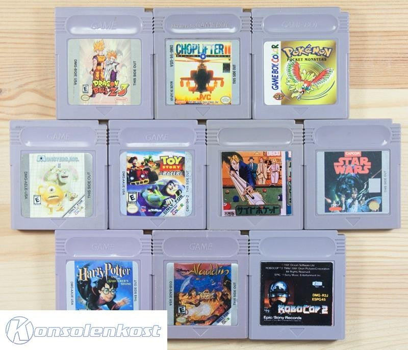 10 GameBoy Spiele zum TOP Preis! GB20