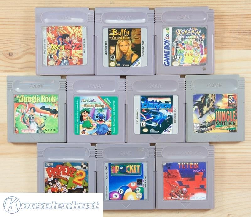 10 GameBoy Spiele zum TOP Preis! GB21