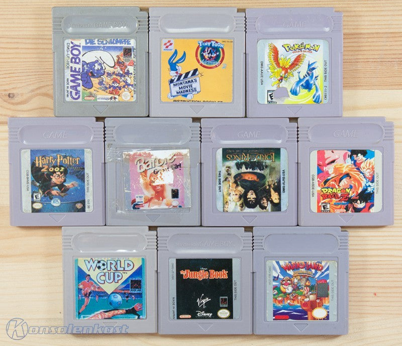 10 GameBoy Spiele zum TOP Preis! GB23