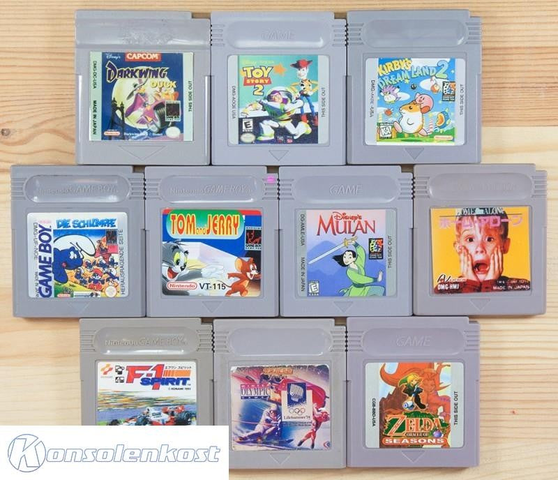 10 GameBoy Spiele zum TOP Preis! GB24