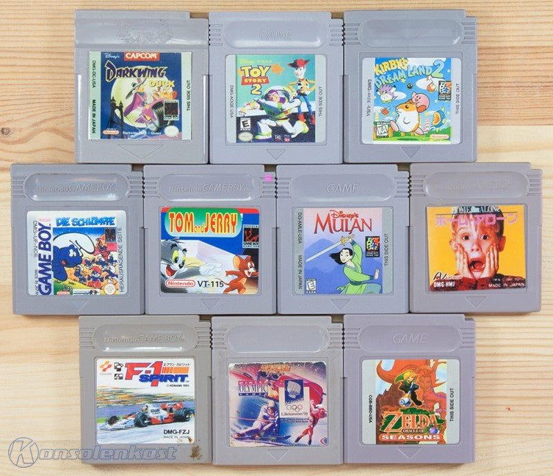 10 GameBoy Spiele zum TOP Preis! GB24