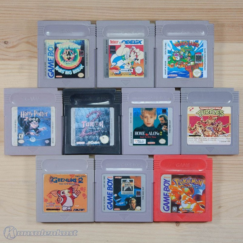 10 GameBoy Spiele zum TOP Preis! GB29