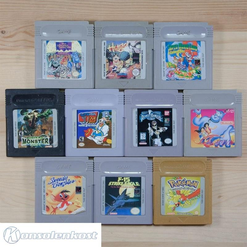 10 GameBoy Spiele zum TOP Preis! GB30