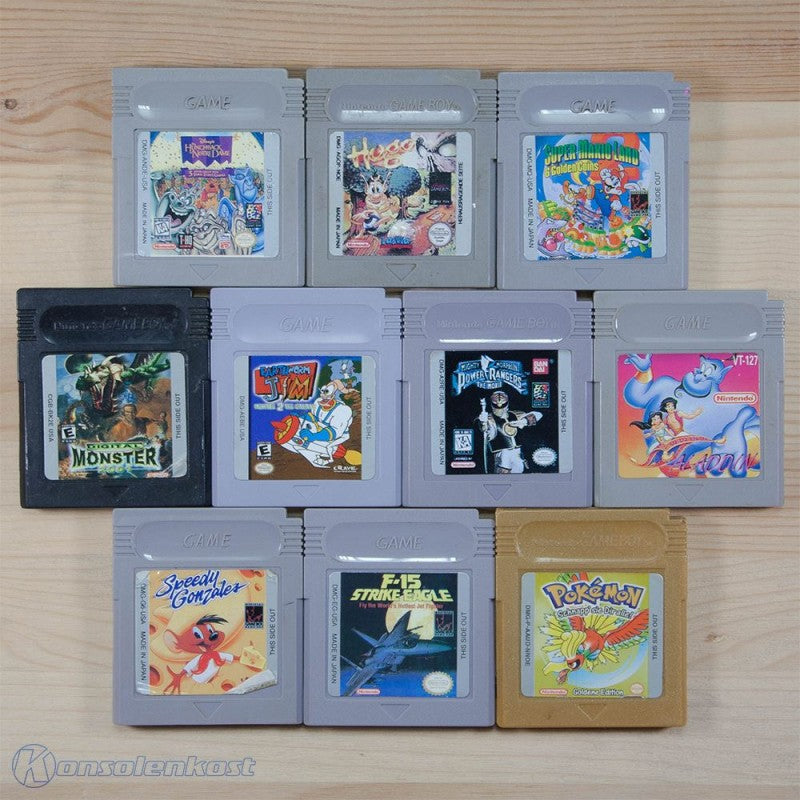 10 GameBoy Spiele zum TOP Preis! GB30