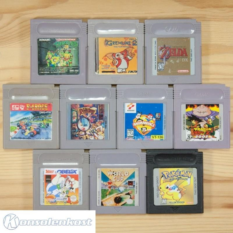 10 GameBoy Spiele zum TOP Preis! GB32