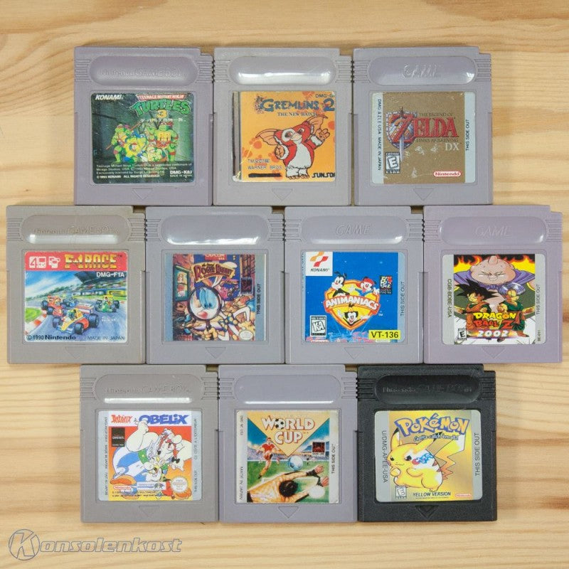 10 GameBoy Spiele zum TOP Preis! GB32