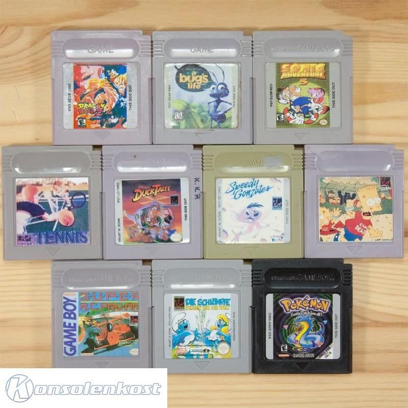 10 GameBoy Spiele zum TOP Preis! GB33