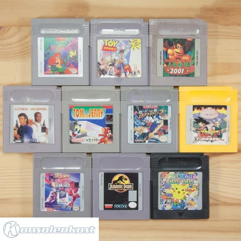 10 GameBoy Spiele zum TOP Preis! GB34