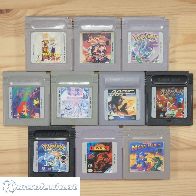 10 GameBoy Spiele zum TOP Preis! GB35