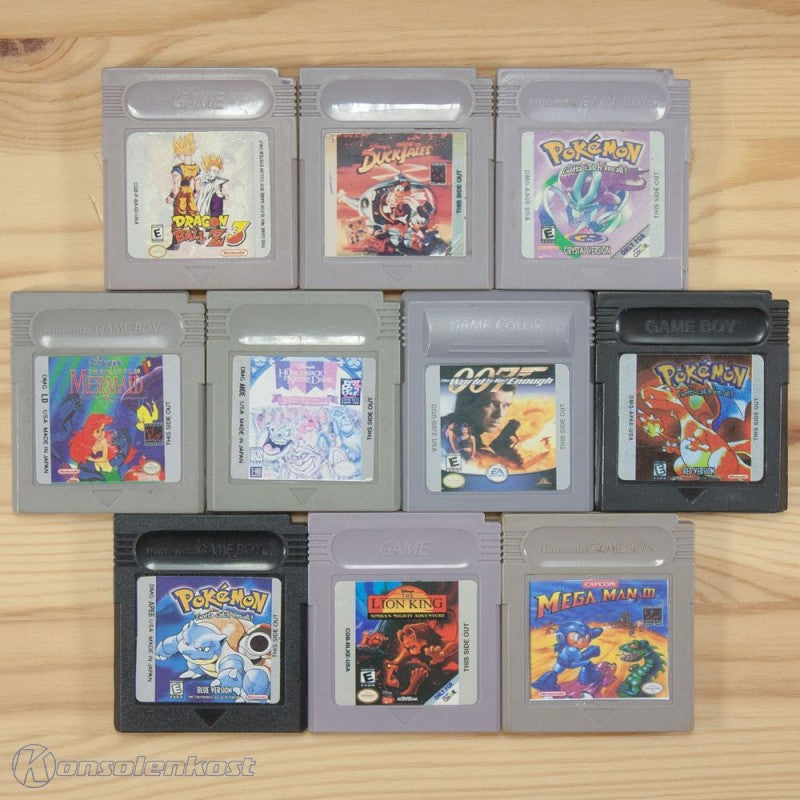 10 GameBoy Spiele zum TOP Preis! GB35