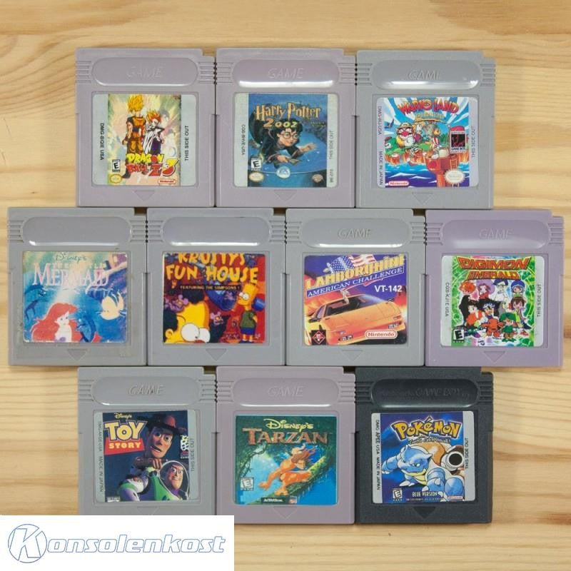 10 GameBoy Spiele zum TOP Preis! GB36