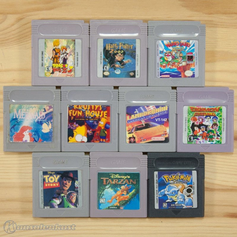 10 GameBoy Spiele zum TOP Preis! GB36