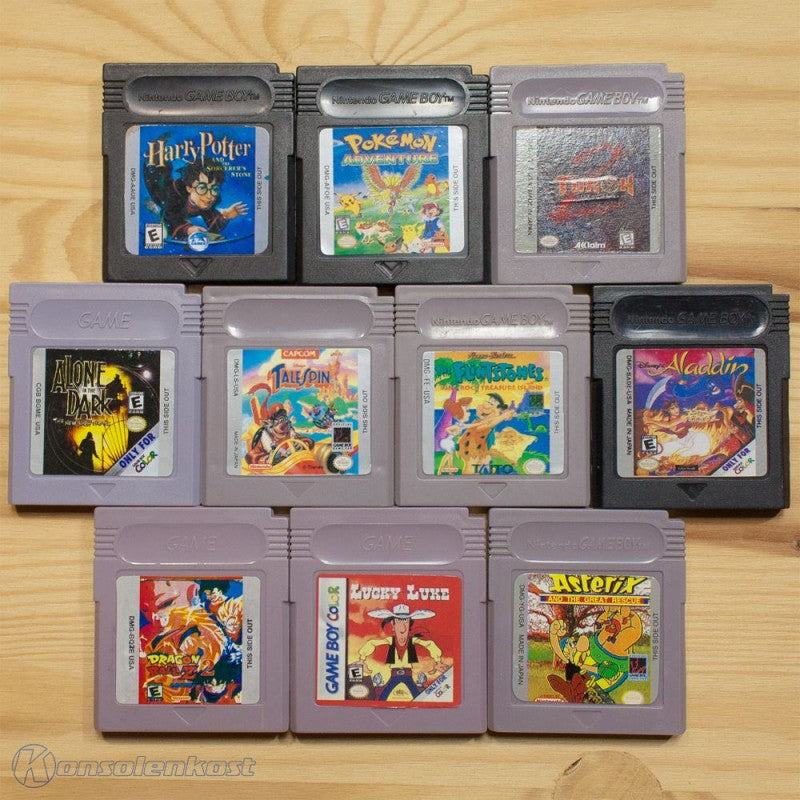 10 GameBoy Spiele zum TOP Preis! GB39