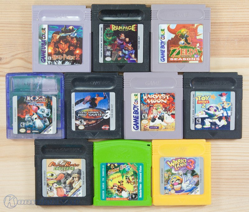 10 GameBoy Spiele zum TOP Preis! GBC08