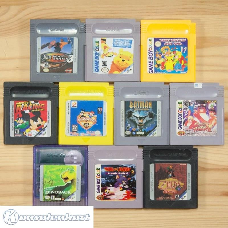 10 GameBoy Spiele zum TOP Preis! GBC10