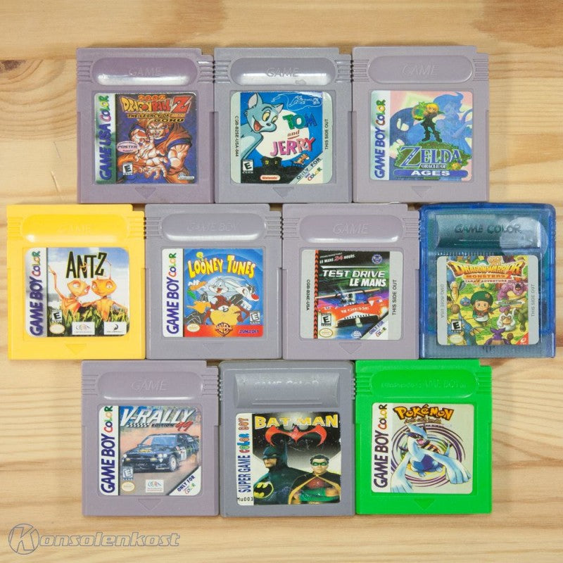 10 GameBoy Spiele zum TOP Preis! GBC11