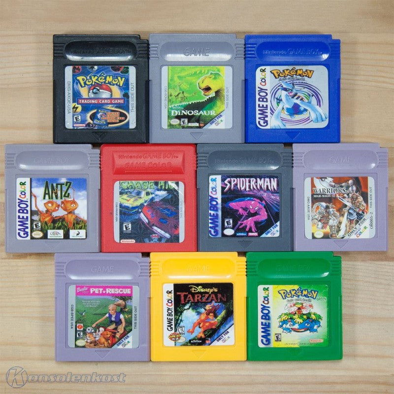 10 GameBoy Spiele zum TOP Preis! GBC14