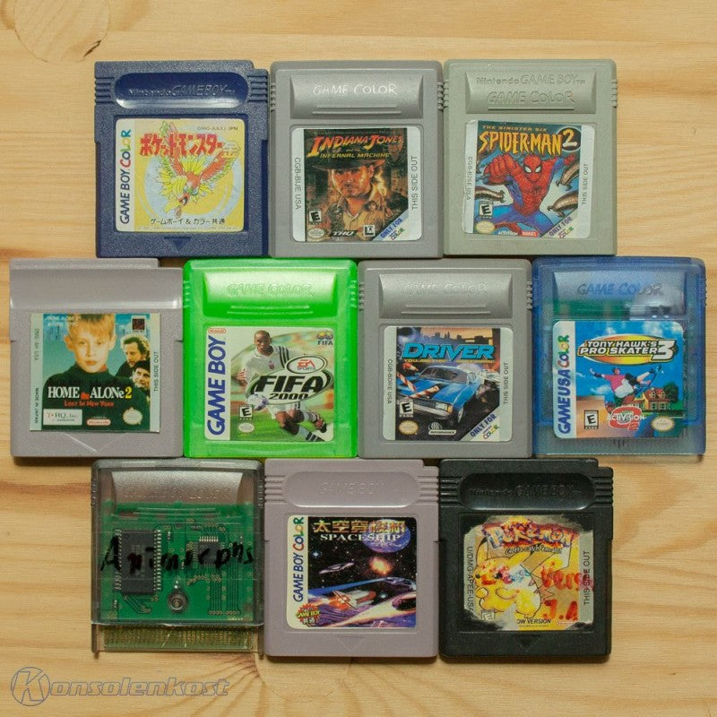 10 GameBoy Spiele zum TOP Preis! GBC17