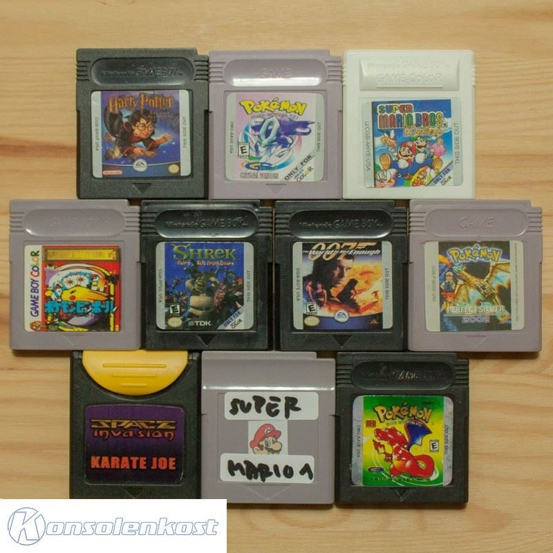 10 GameBoy Spiele zum TOP Preis! GBC18