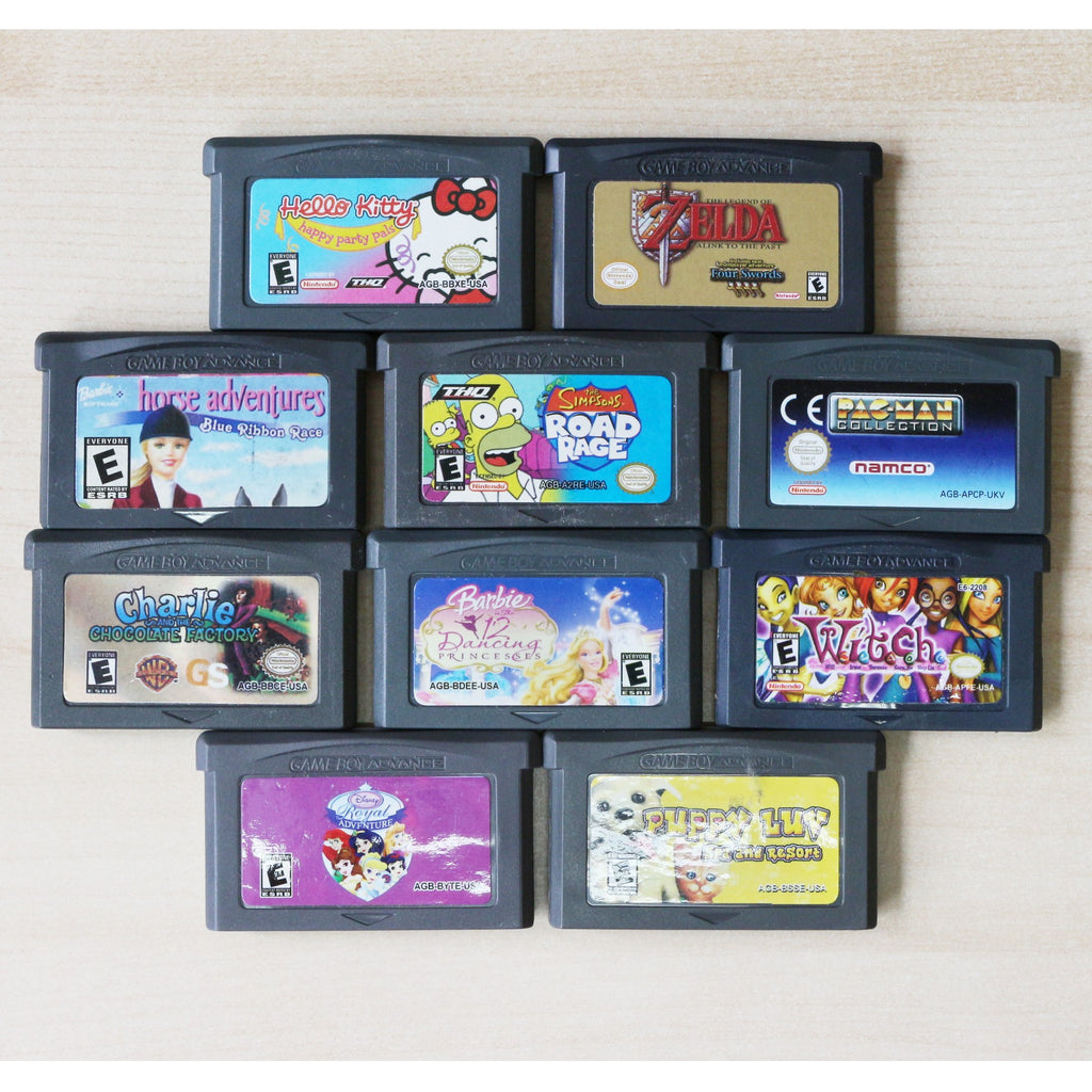 10 GameBoy Spiele zum TOP Preis! - GBA 284