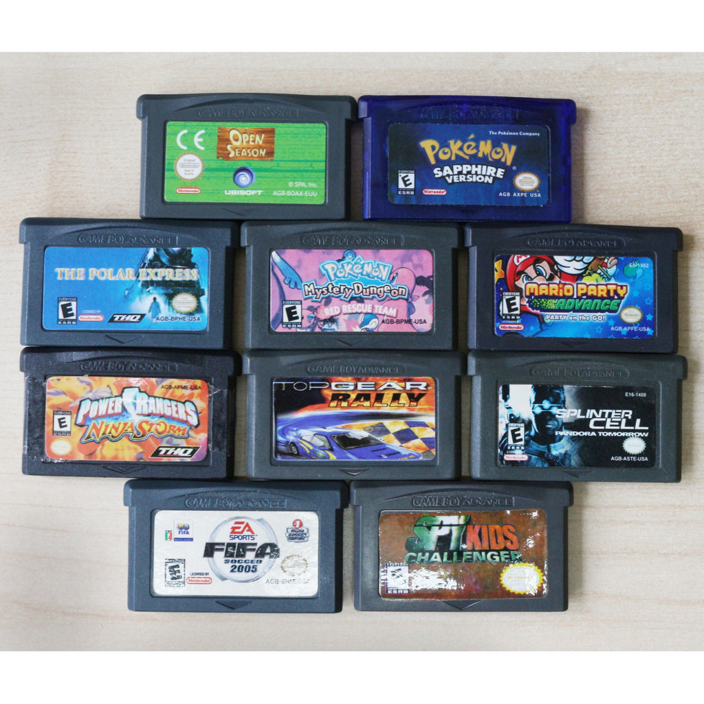 10 GameBoy Spiele zum TOP Preis! - GBA 285