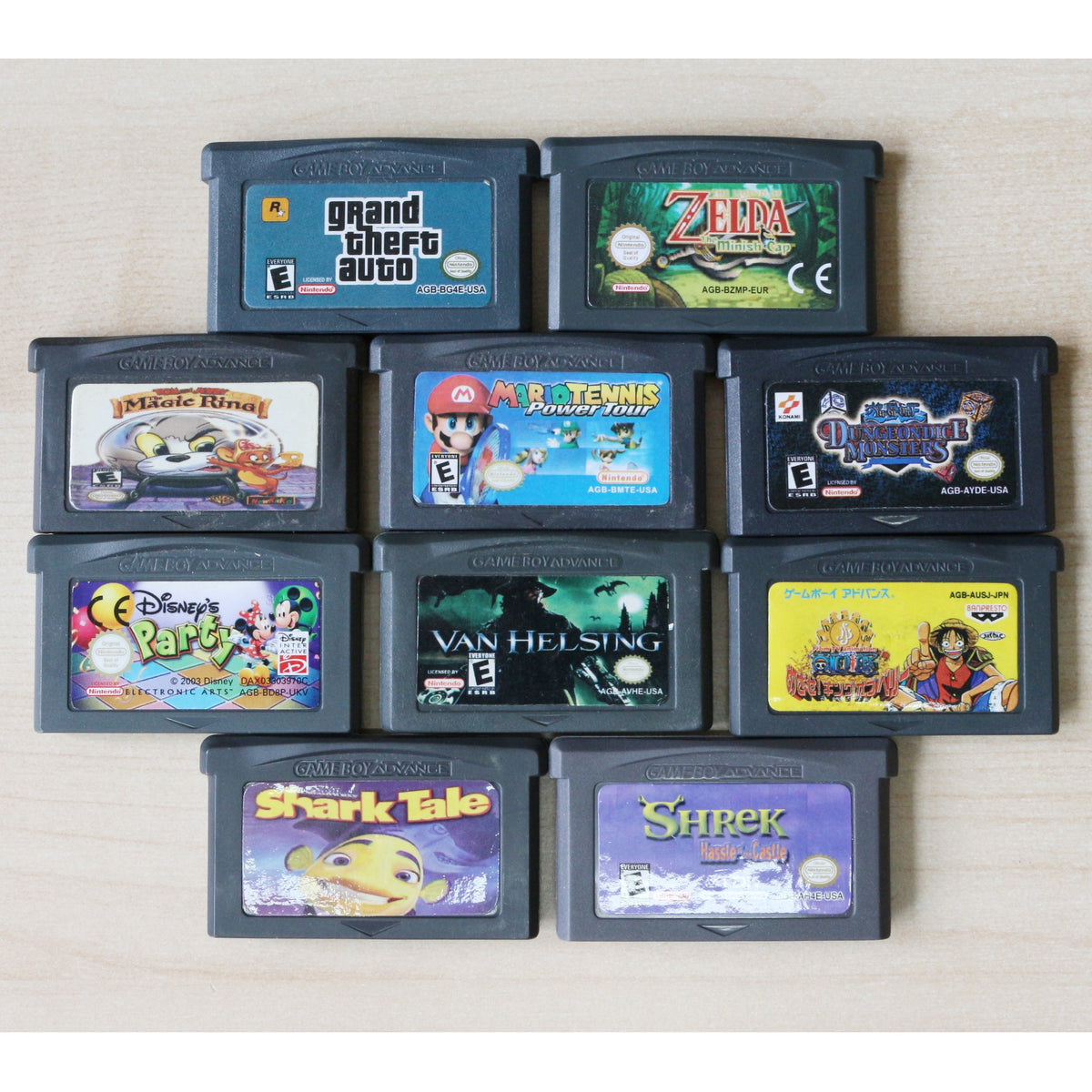 10 GameBoy Spiele zum TOP Preis! - GBA 287