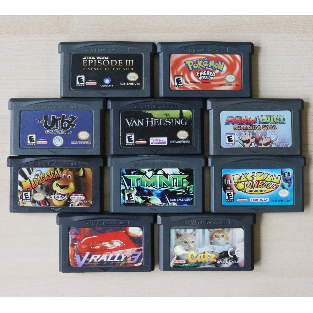 10 GameBoy Spiele zum TOP Preis! - GBA 289