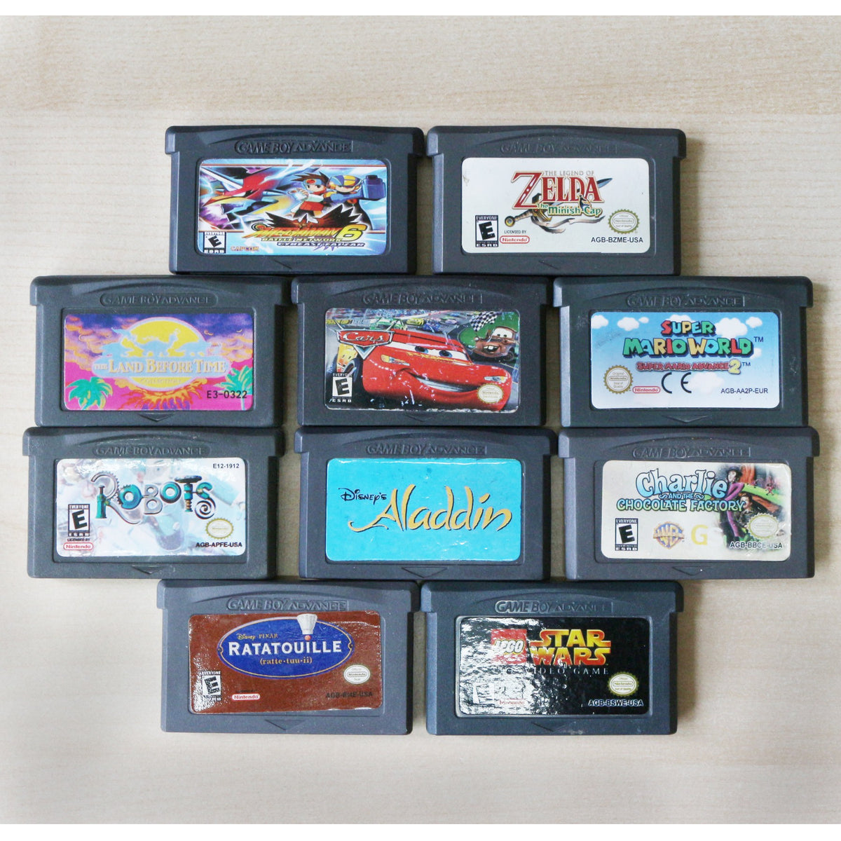10 GameBoy Spiele zum TOP Preis! - GBA 290