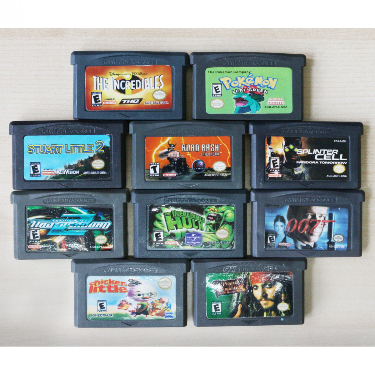 10 GameBoy Spiele zum TOP Preis! - GBA 291