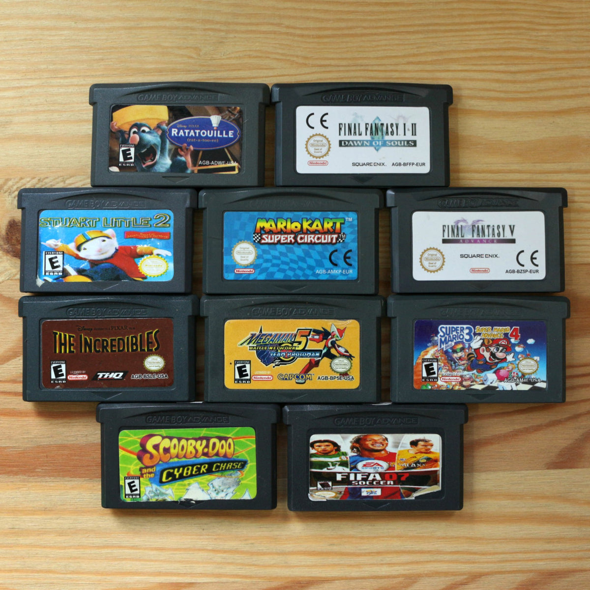 10 GameBoy Spiele zum TOP Preis! - GBA 292
