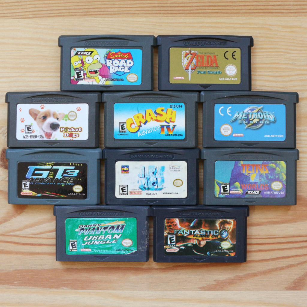 10 GameBoy Spiele zum TOP Preis! - GBA 294