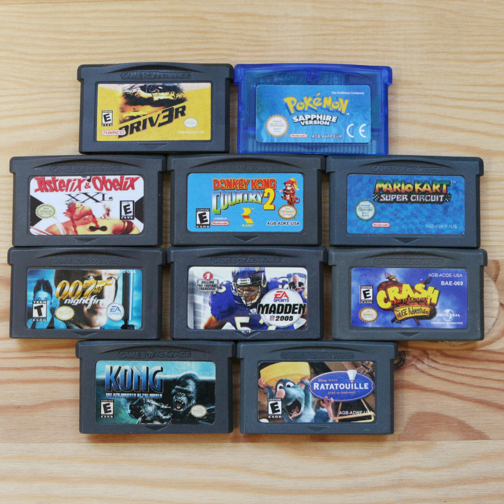 10 GameBoy Spiele zum TOP Preis! - GBA 298