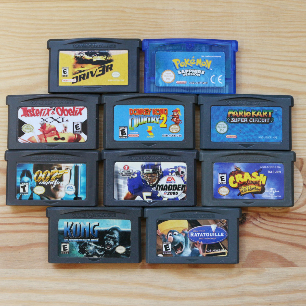 10 GameBoy Spiele zum TOP Preis! - GBA 298