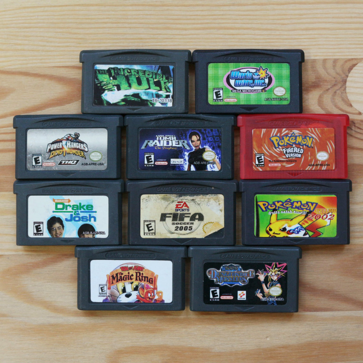 10 GameBoy Spiele zum TOP Preis! - GBA 302