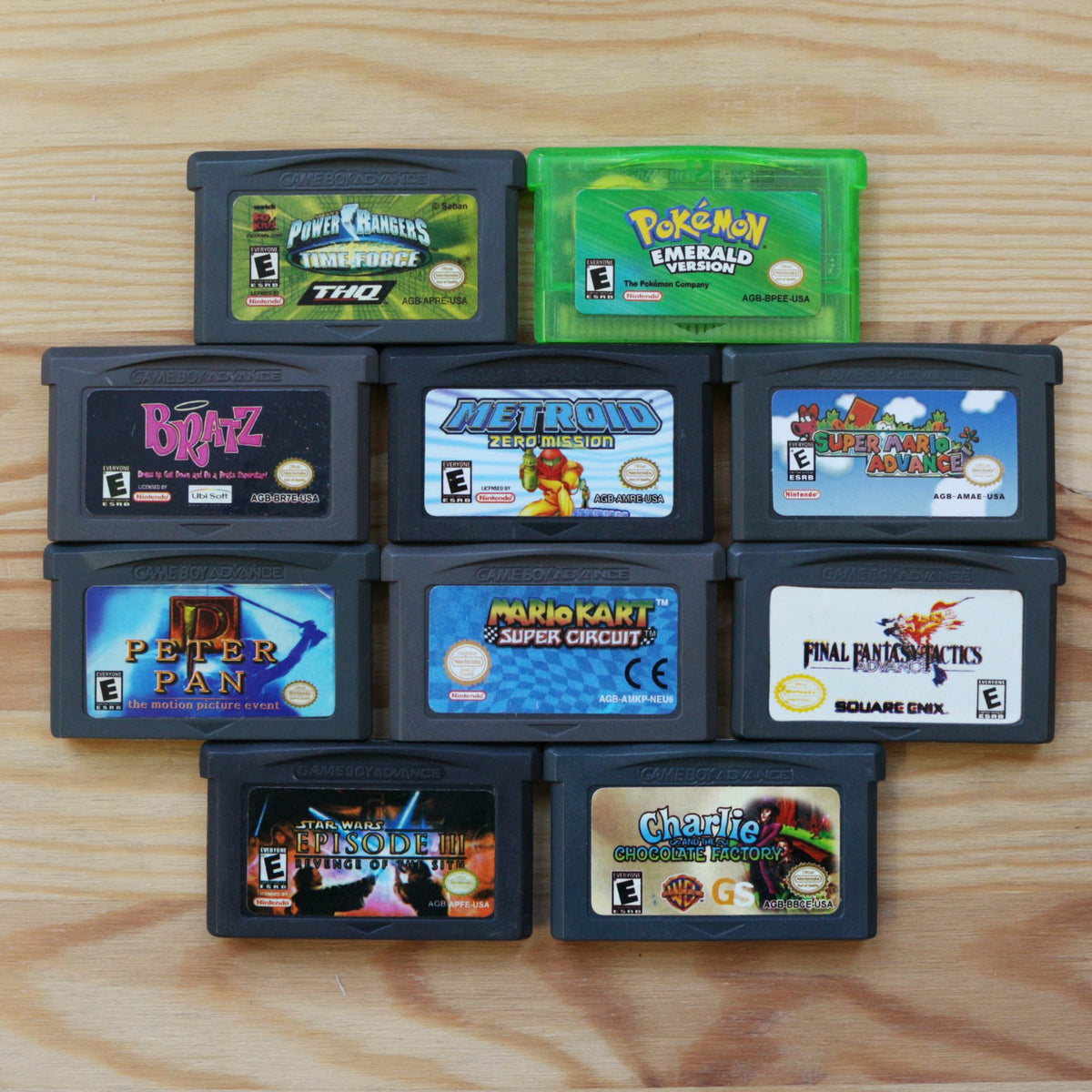 10 GameBoy Spiele zum TOP Preis! - GBA 304