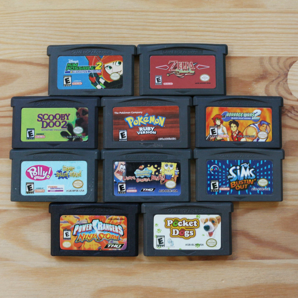 10 GameBoy Spiele zum TOP Preis! - GBA 305