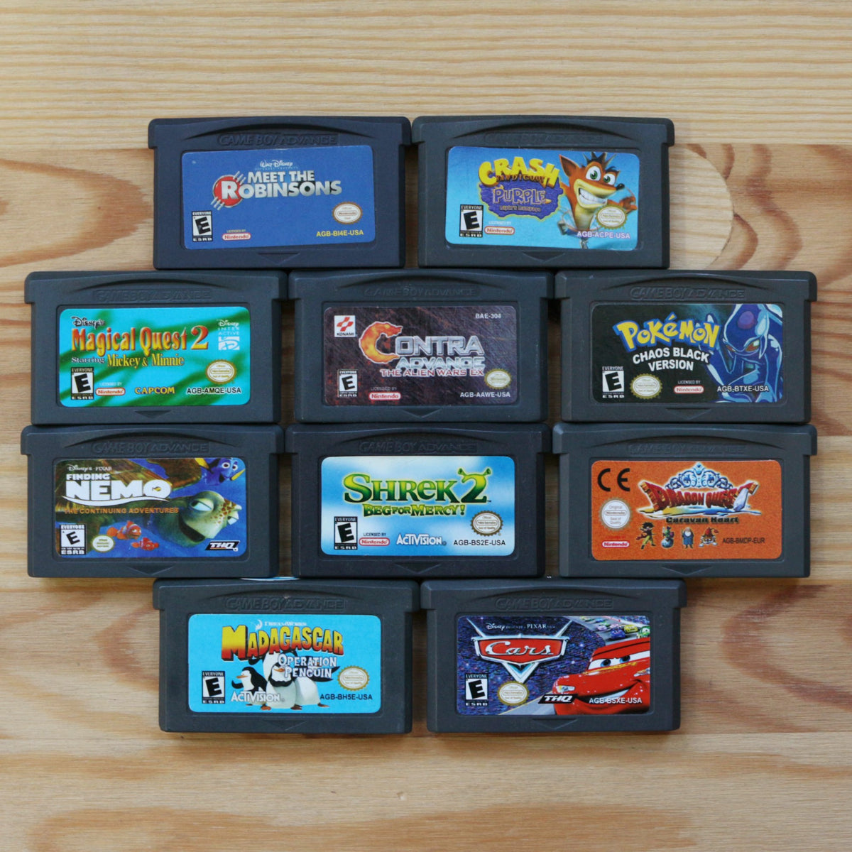10 GameBoy Spiele zum TOP Preis! - GBA 308