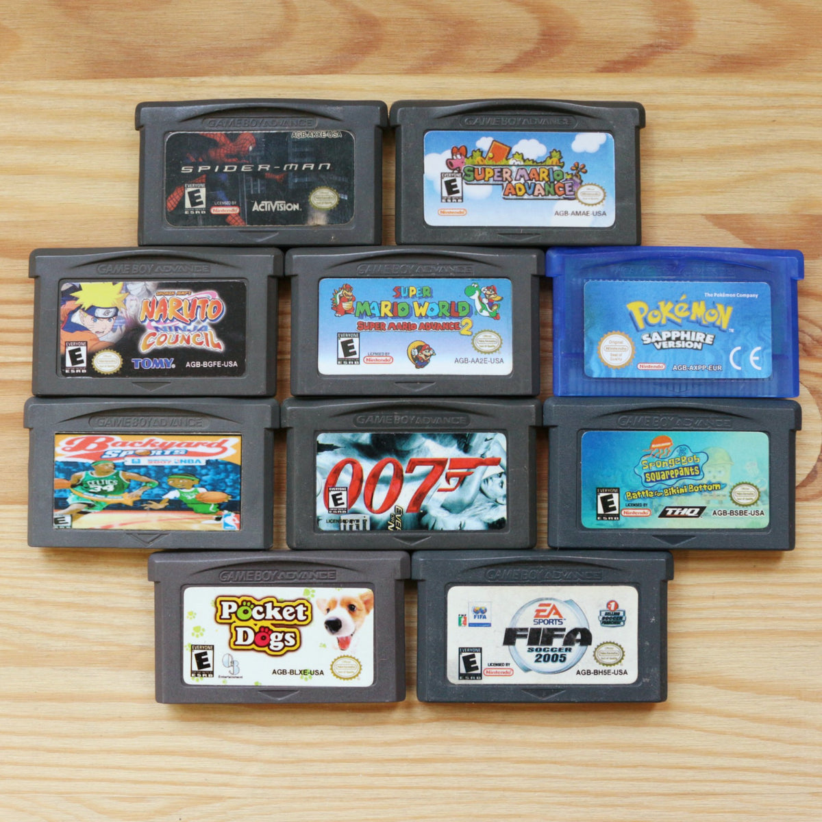 10 GameBoy Spiele zum TOP Preis! - GBA 309
