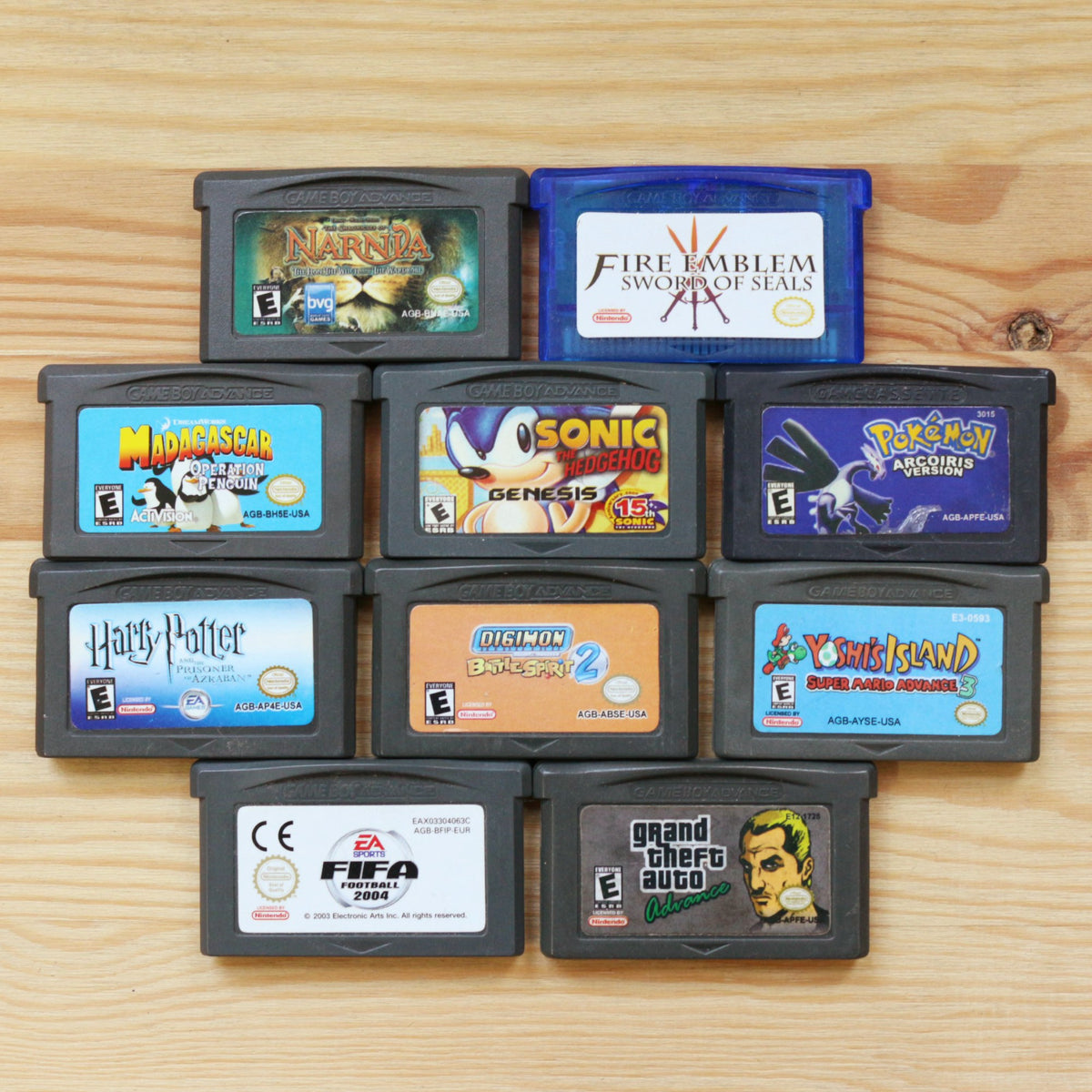 10 GameBoy Spiele zum TOP Preis! - GBA 310