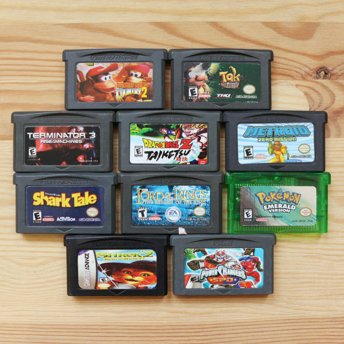 10 GameBoy Spiele zum TOP Preis! - GBA 311