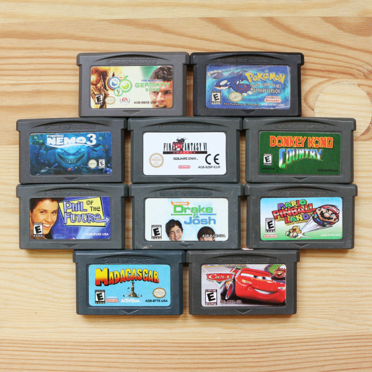 10 GameBoy Spiele zum TOP Preis! - GBA 313