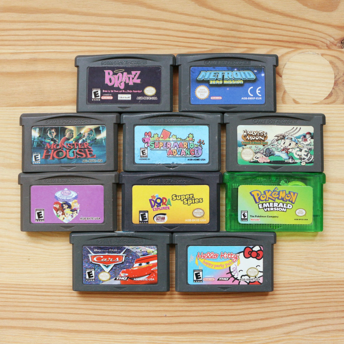 10 GameBoy Spiele zum TOP Preis! - GBA 315